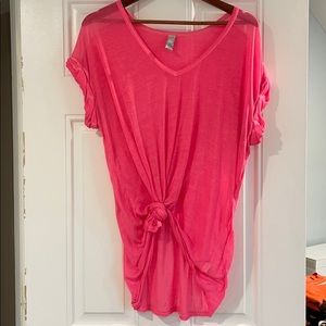 Free People | Beach Neon Burnout Tee/Tunic